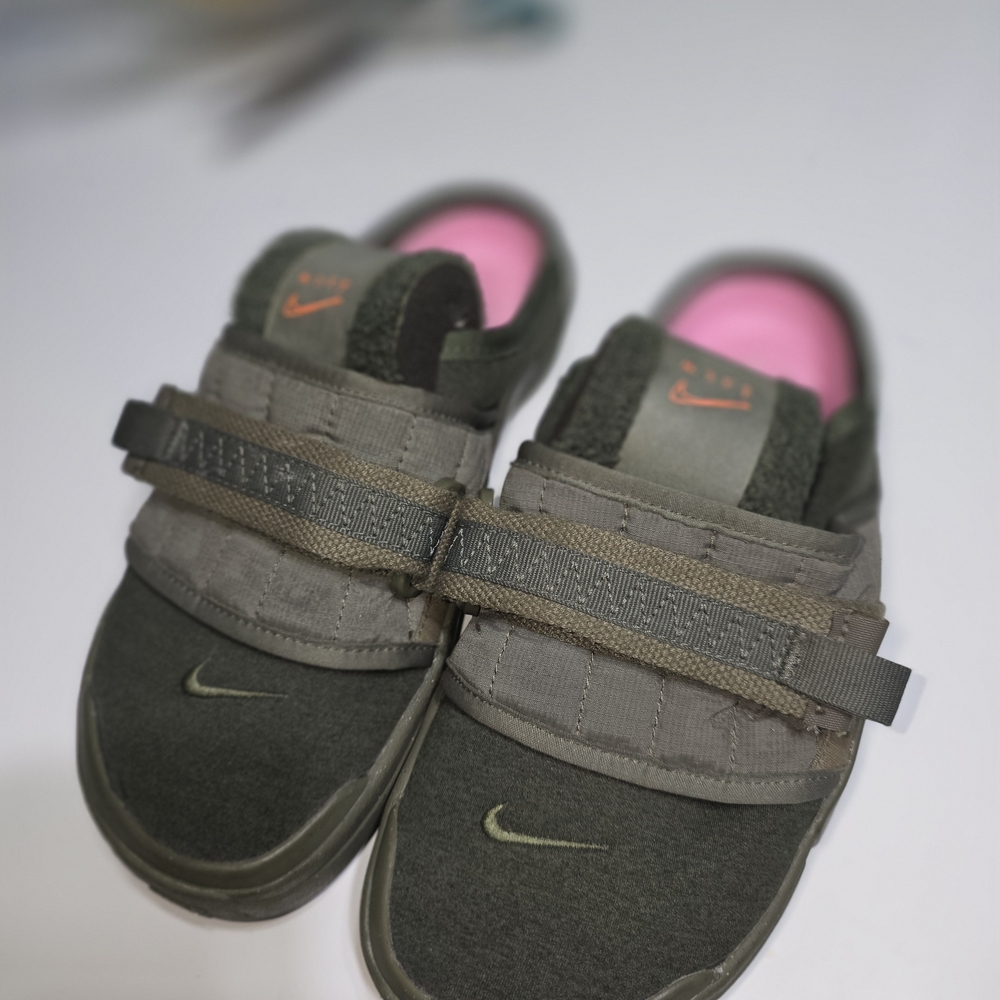 Nike Offline N.354 Mule Slides Olive Green